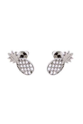 Cutout Pineapple Earrings