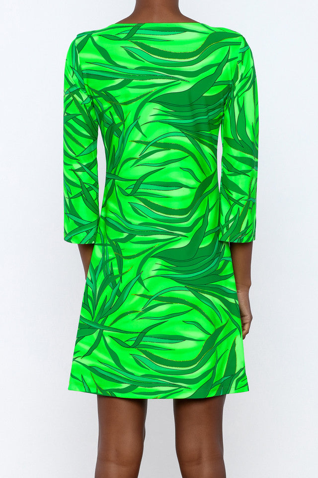 Green Wave Dress