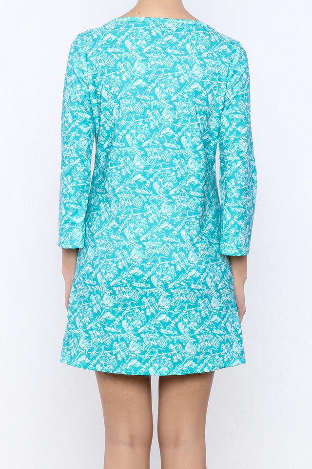 Tiki Pocket Dress