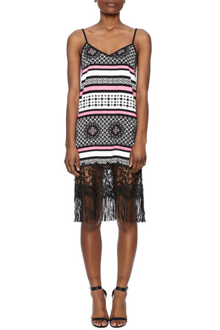 Fringe Bottom Dress